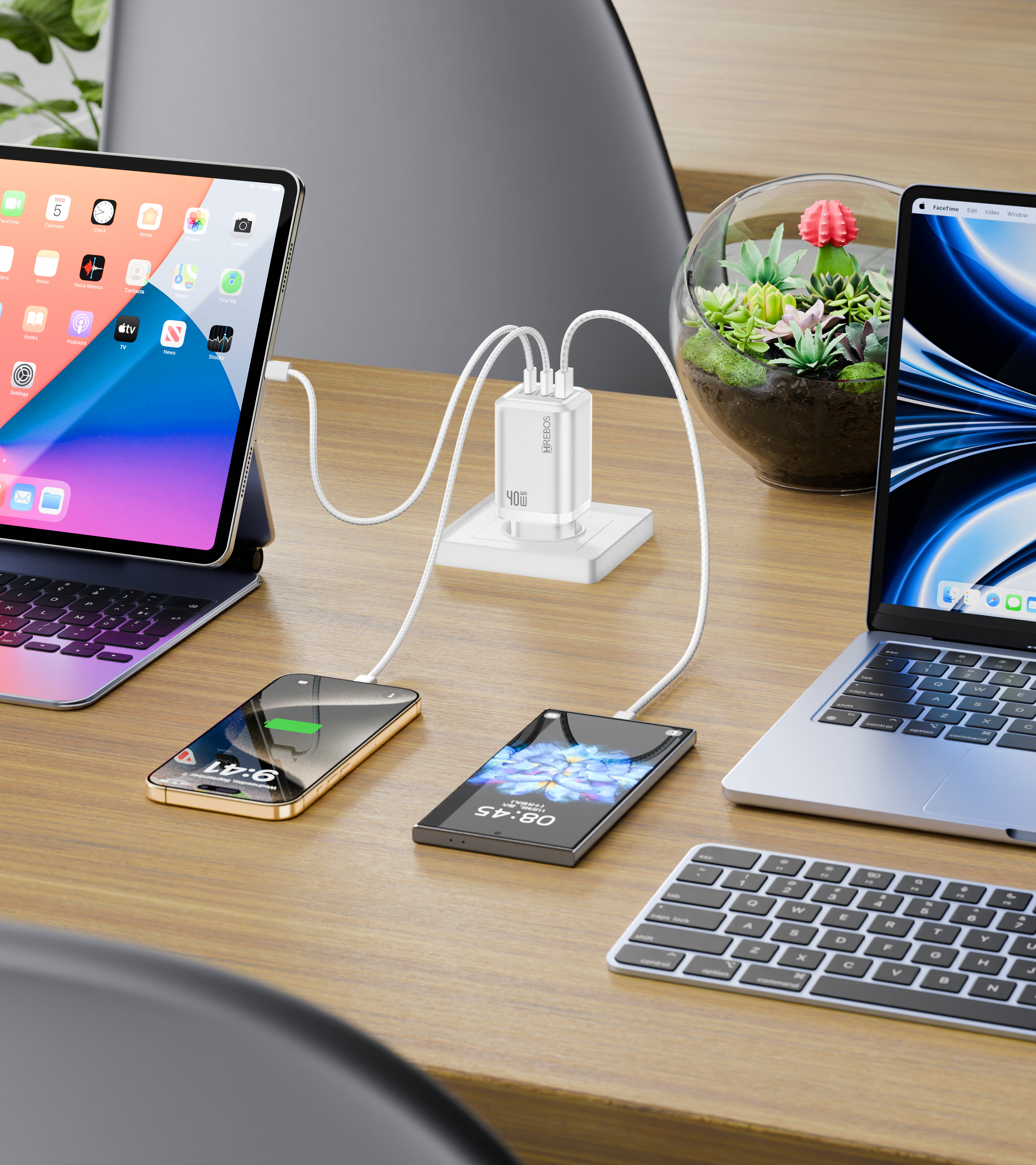 Carregador SquareCharge 40w