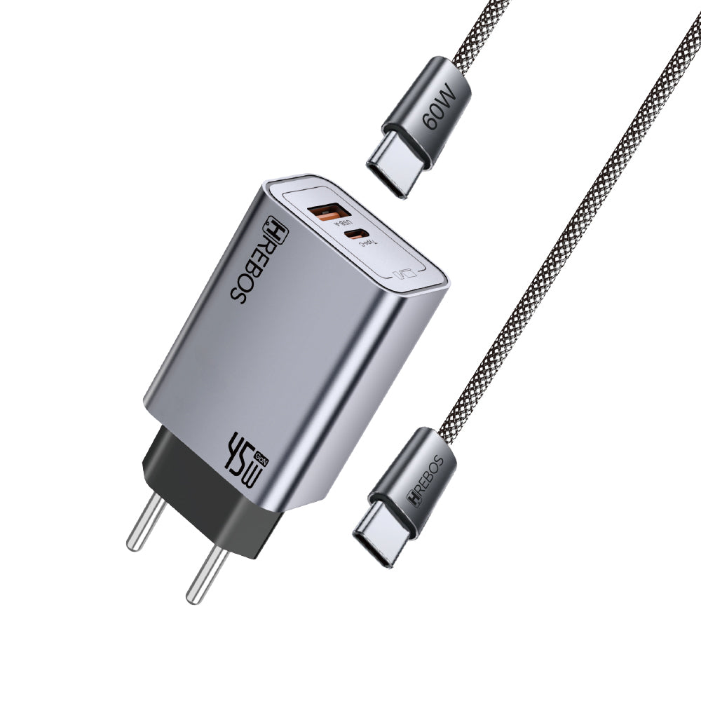 Kit Carregador Maxion Charge 45w Tipo-C x Tipo-C