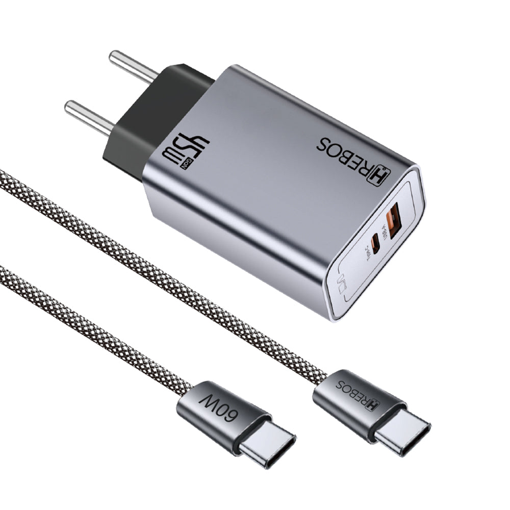 Kit Carregador Maxion Charge 45w Tipo-C x Tipo-C