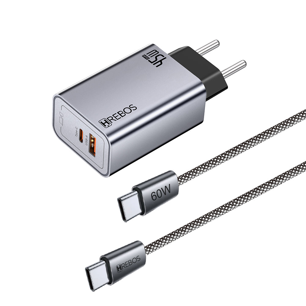 Kit Carregador Maxion Charge 45w Tipo-C x Tipo-C