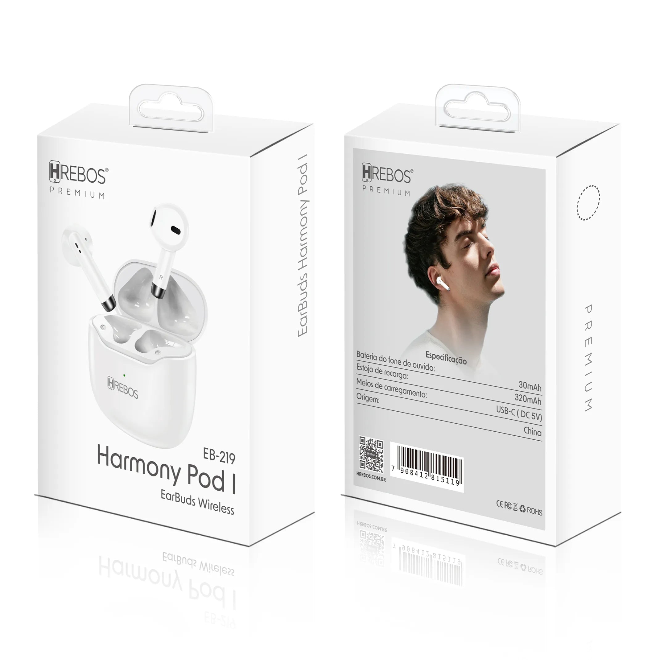 Fone Bluetooth Harmony Pod I