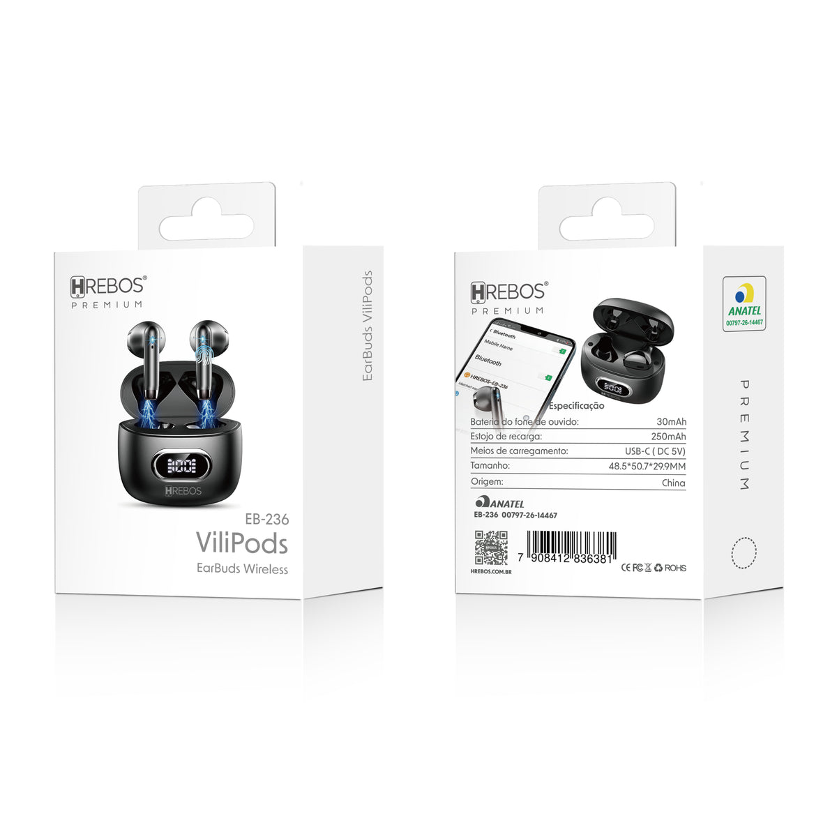 Fone Bluetooth ViliPods