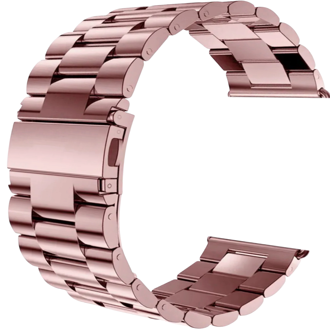 Pulseira Apple Watch Aço Rosa