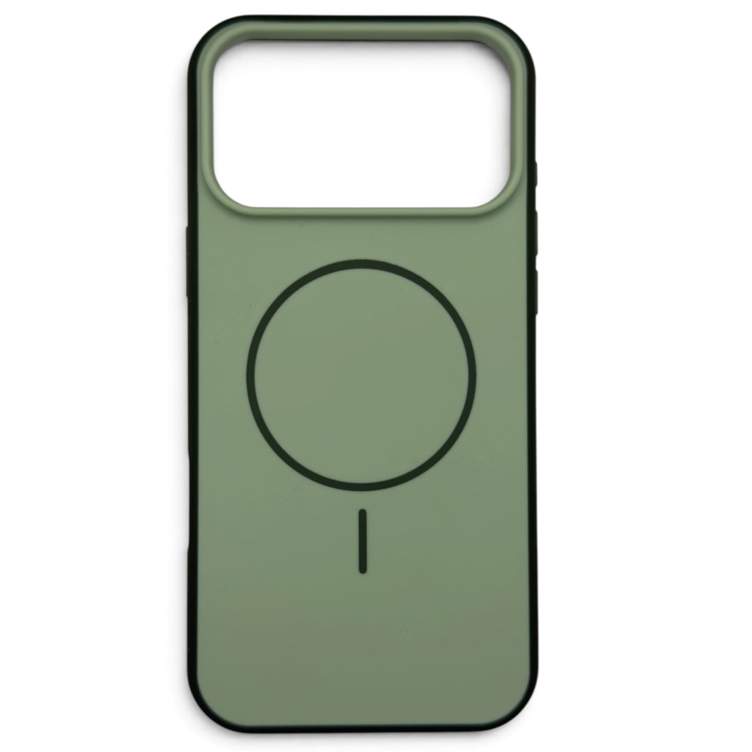 Capa Magnética G`modelo New Skin iPhone 17 Pro Max Verde