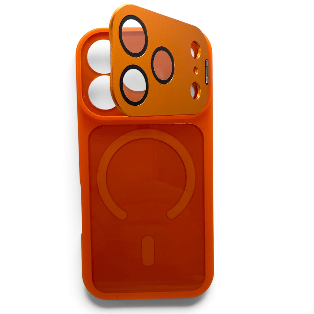 Capa Magnética SheerForce iPhone 17 Pro Laranja