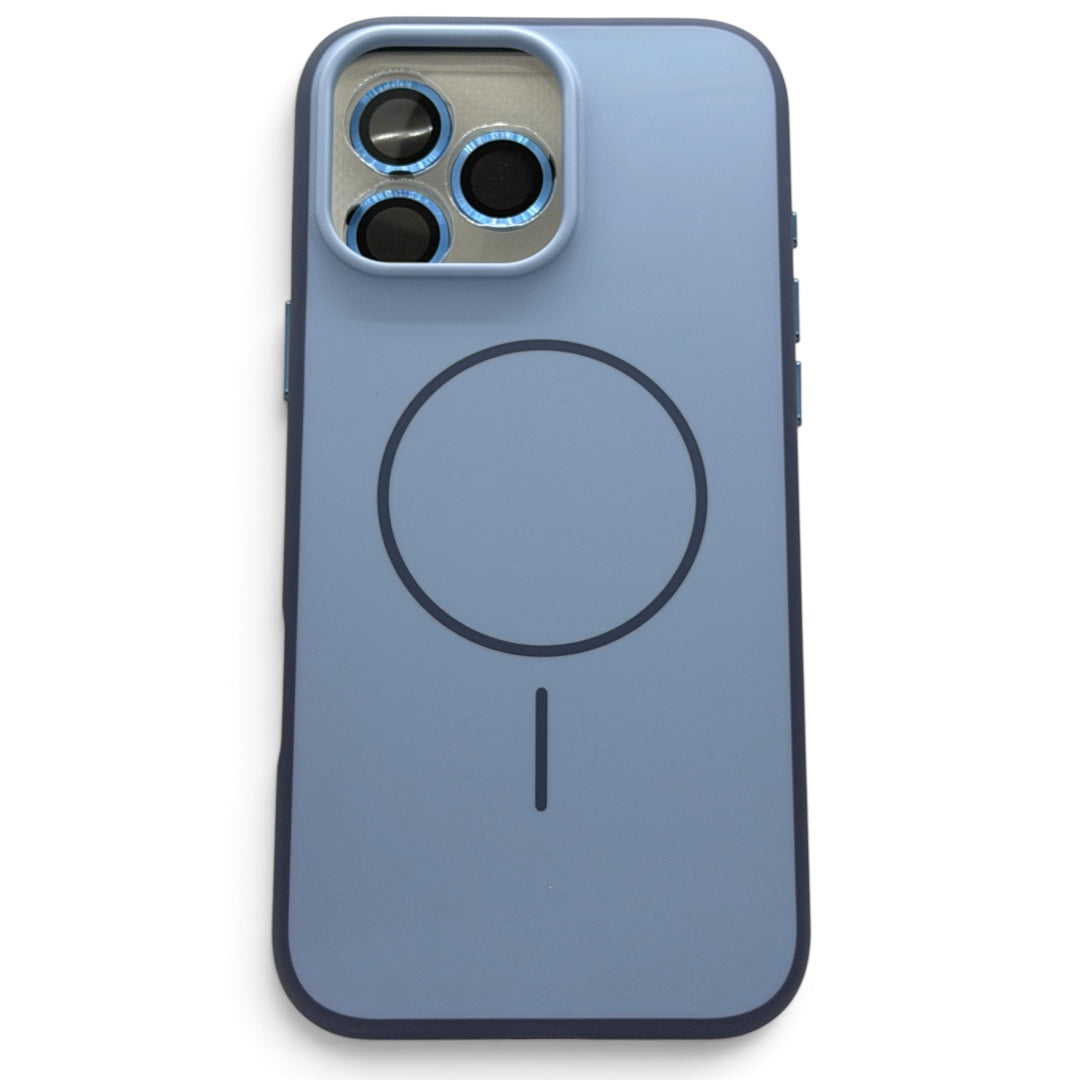 Capa Magnética G`modelo New Skin iPhone 16 Pro Max Azul