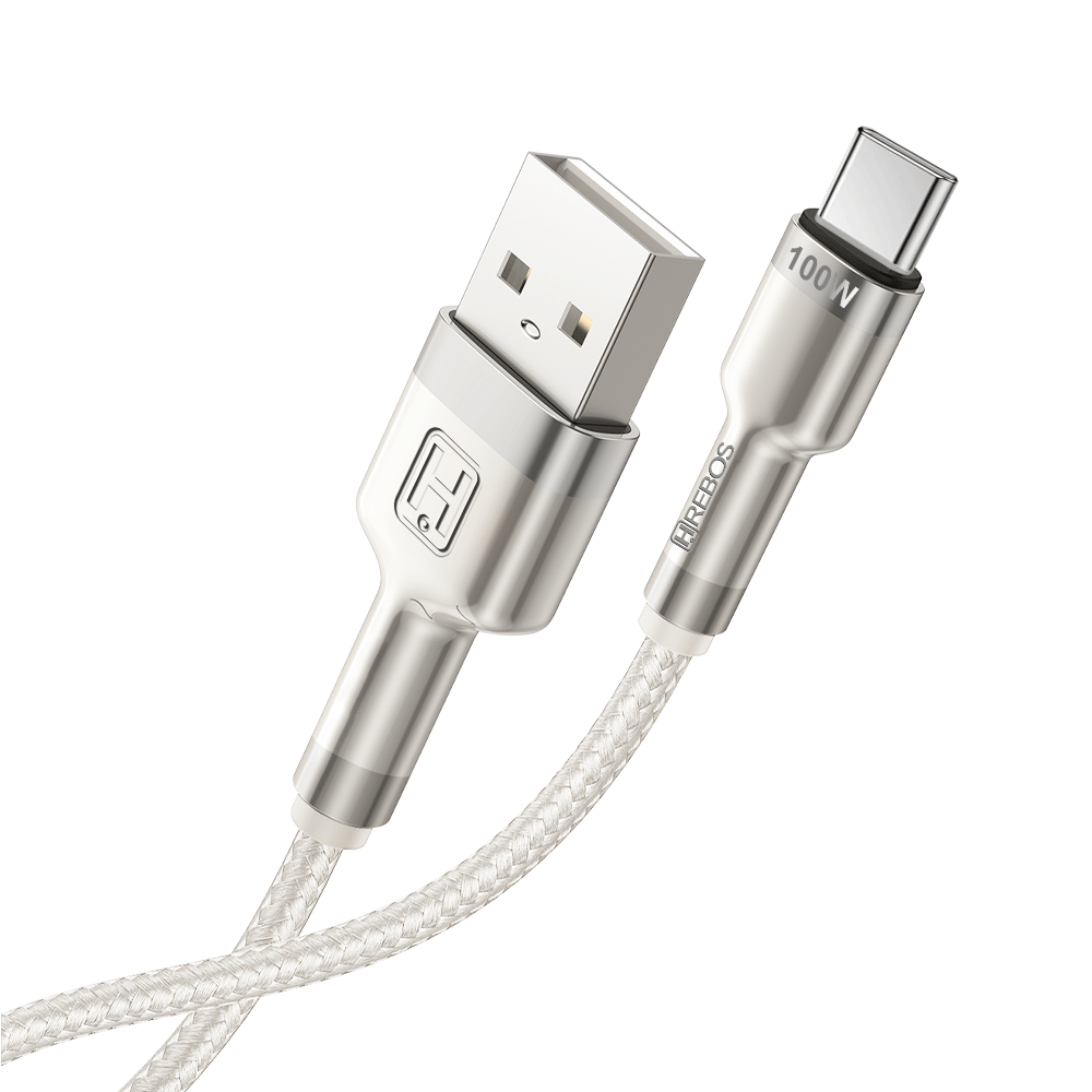 Cabo Metal Waves 60w USB x Tipo-C 1m