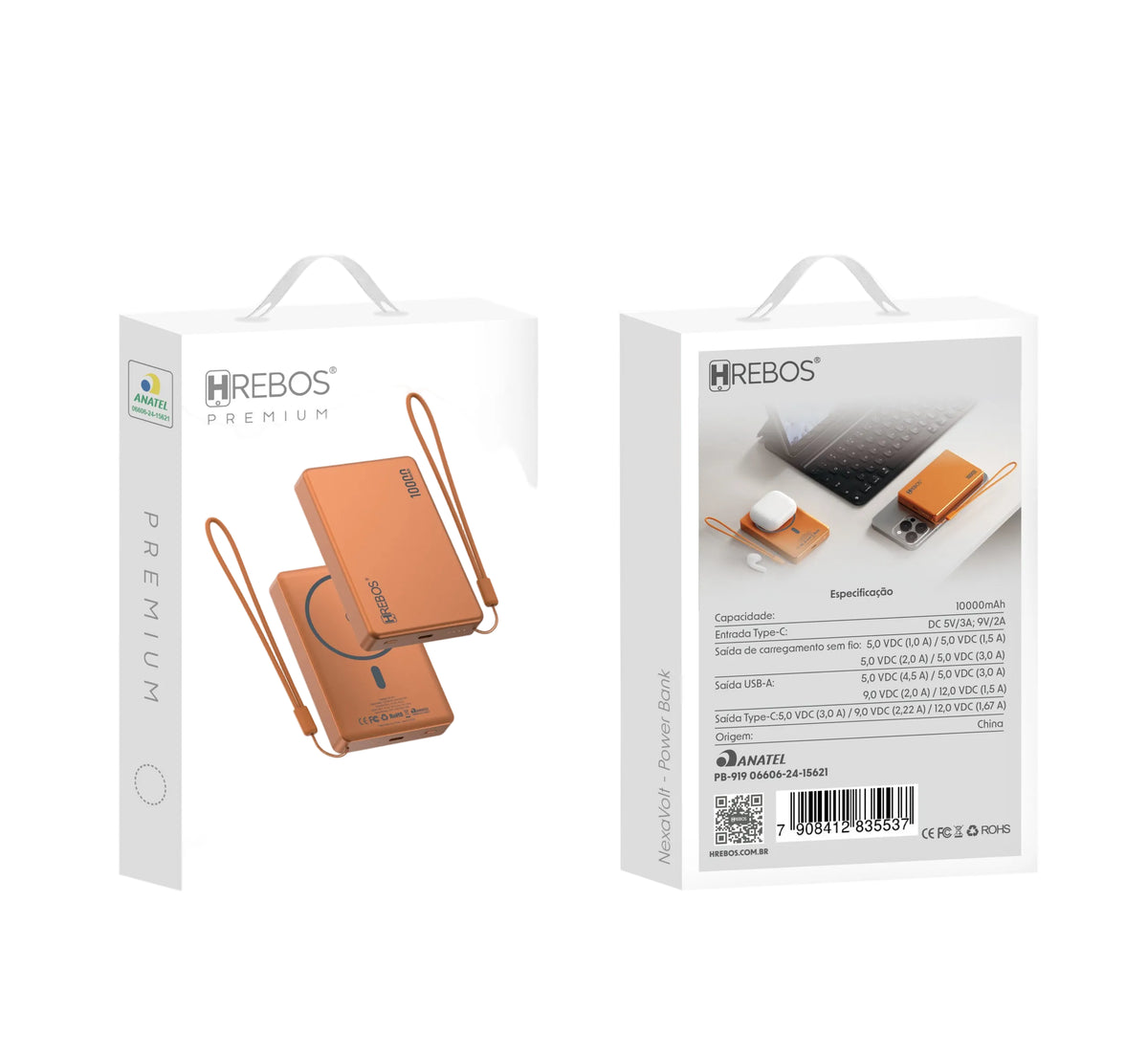 Power Bank NexaVolt 10.000mAh
