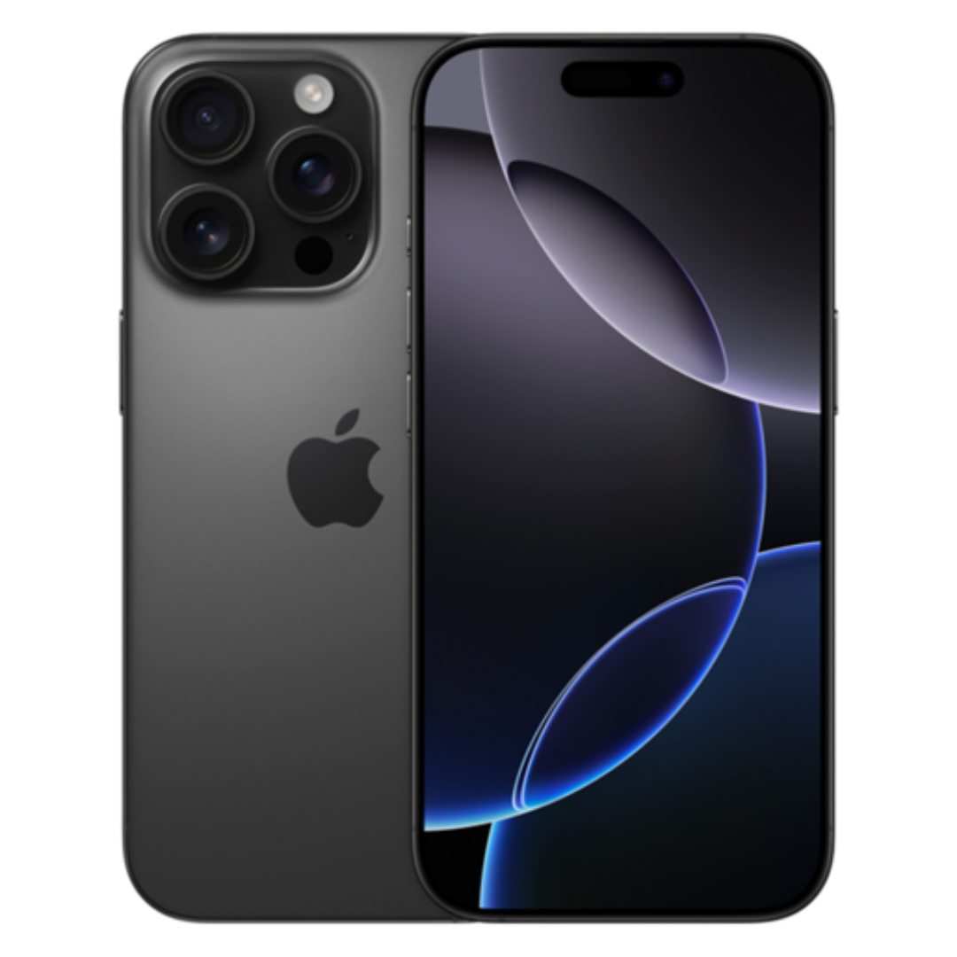 iPhone 16 Pro de 128 GB - Titânio preto (seminovo)