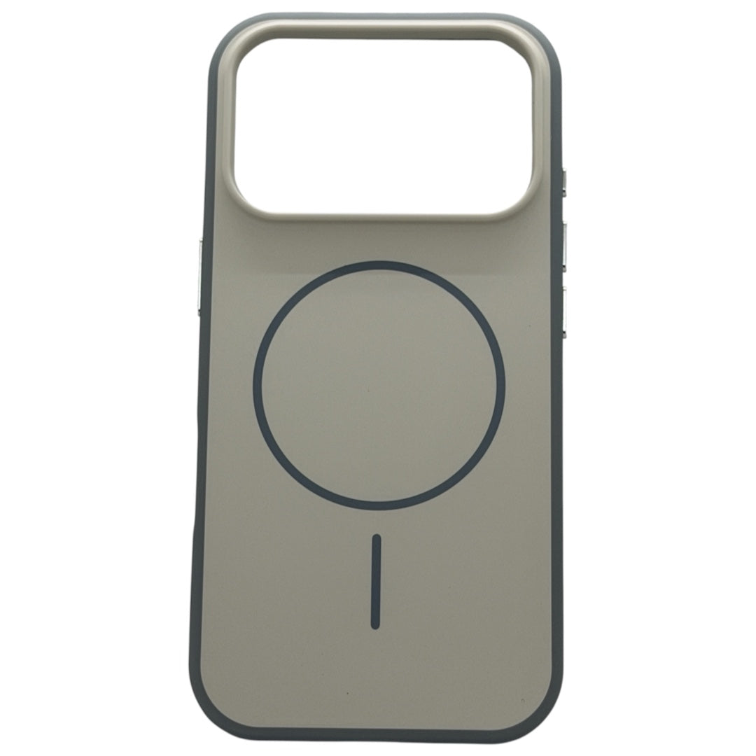 Capa Magnética G`modelo New Skin iPhone 17 Pro Creme