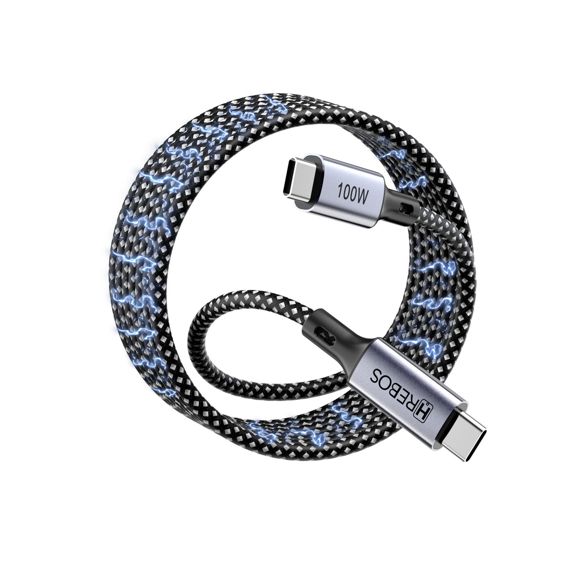 Cabo Magnético Liora Volt 100w Tipo-C x Tipo-C 1m