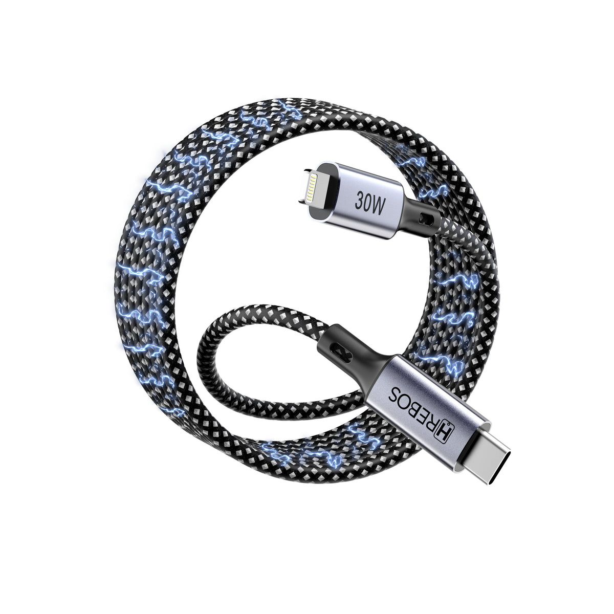 Cabo Magnético Liora Volt 30w Tipo-C x Lightning 1m