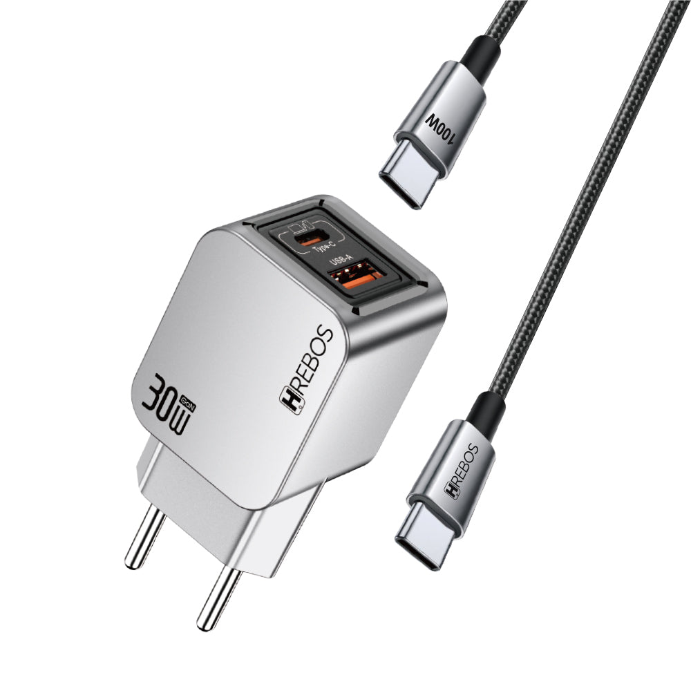 Kit Carregador Blink Charge 30w Tipo-C x Tipo-C