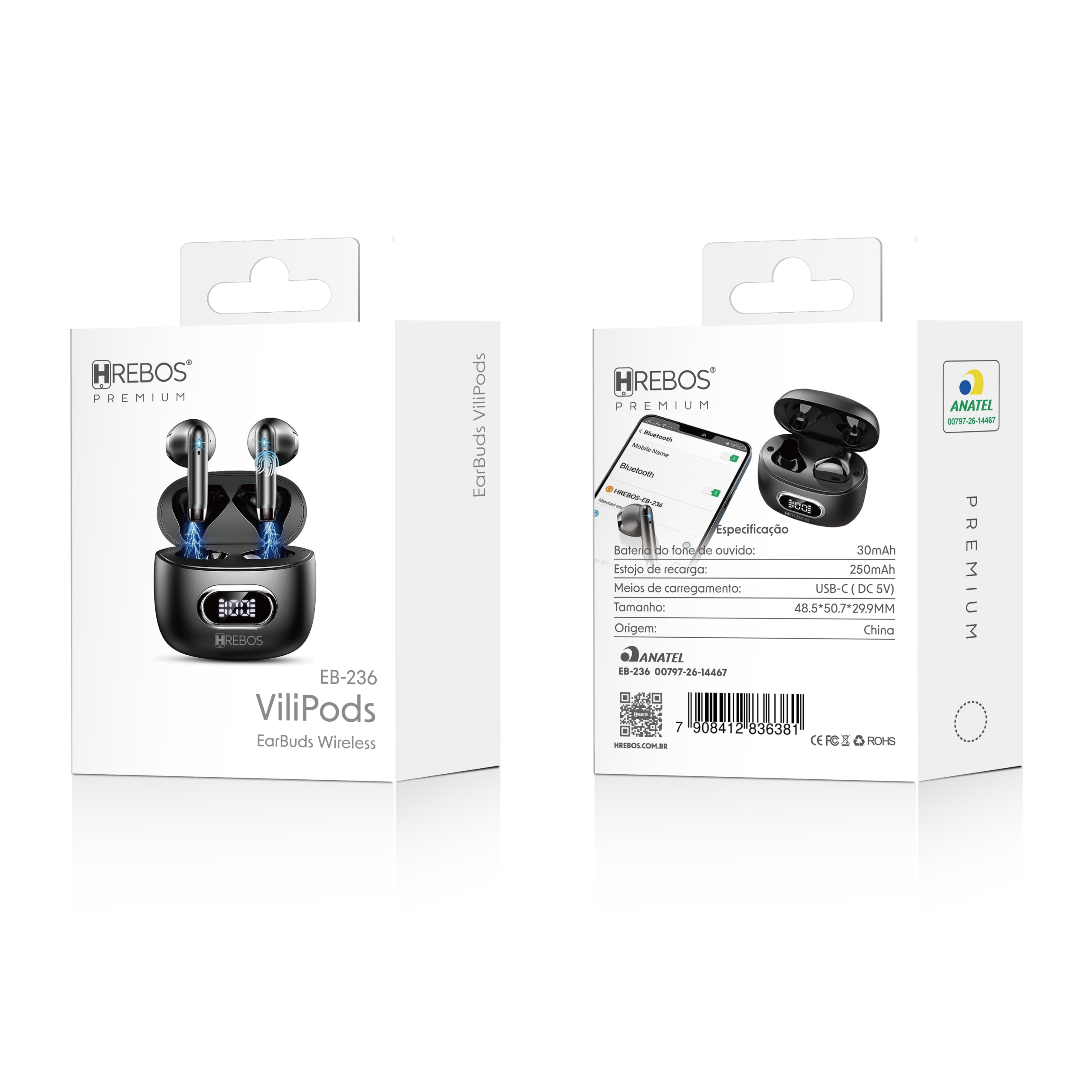 Fone Bluetooth ViliPods