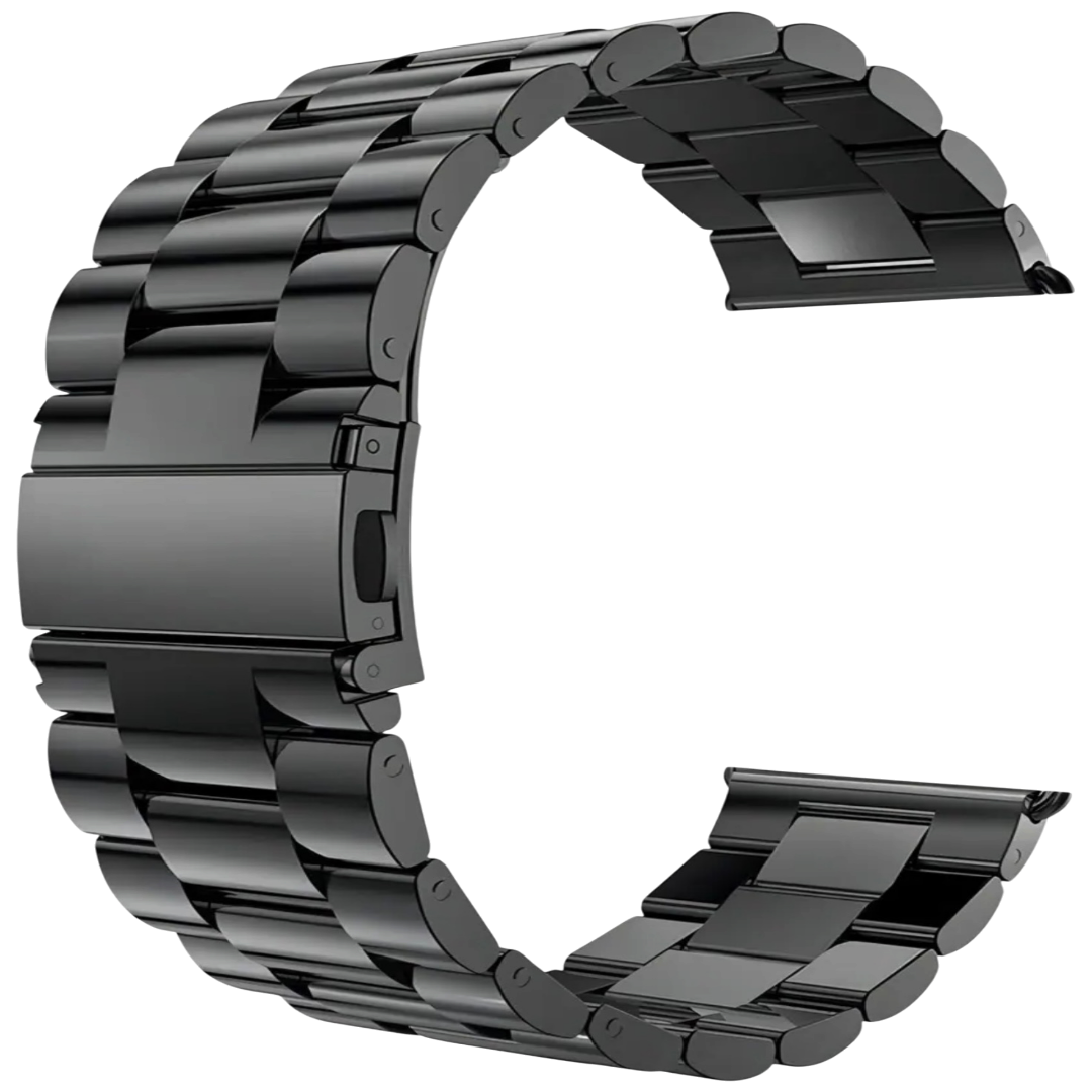 Pulseira Apple Watch Aço Preta