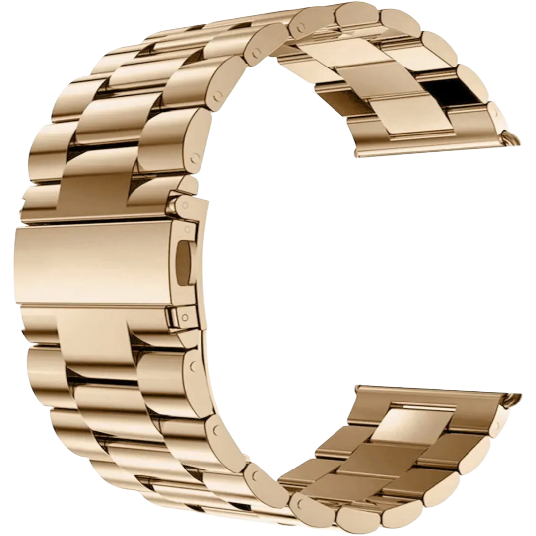 Pulseira Apple Watch Aço Dourada