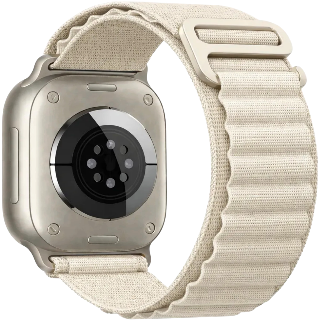 Pulseira Apple Watch Tecido Branca