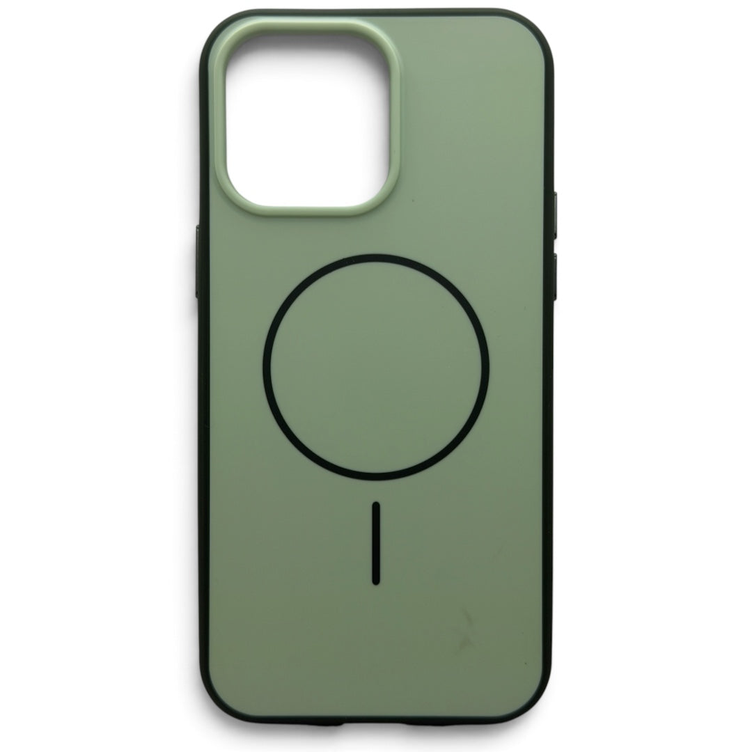 Capa Magnética G`modelo New Skin iPhone 14 Pro Max Verde
