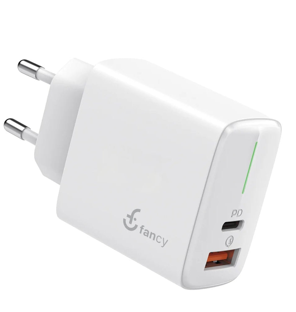 Carregador Turbo PD20W+QC18W - Fancy