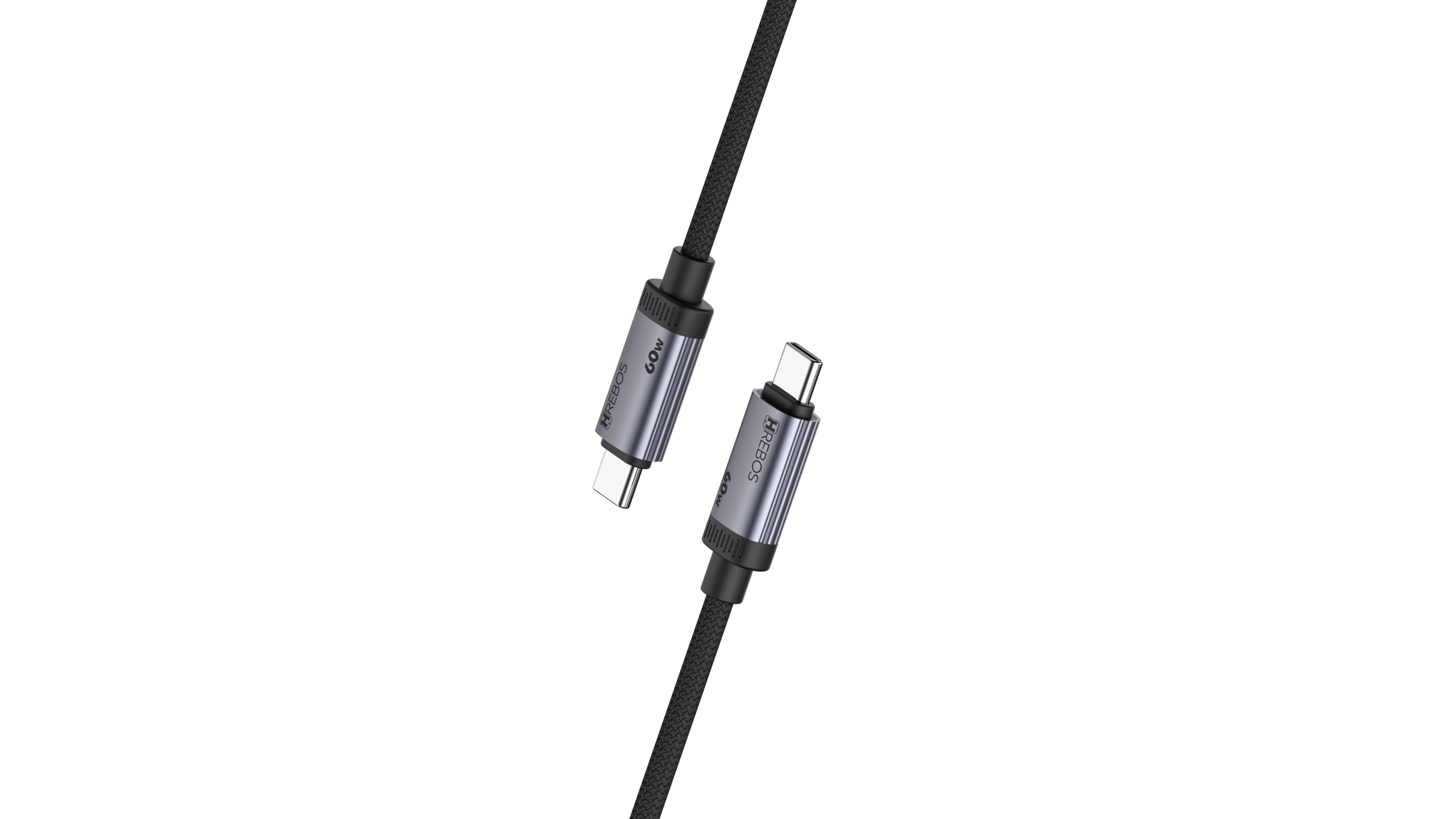 Cabo NovaBraid 60w Tipo-C x Tipo-C 2m