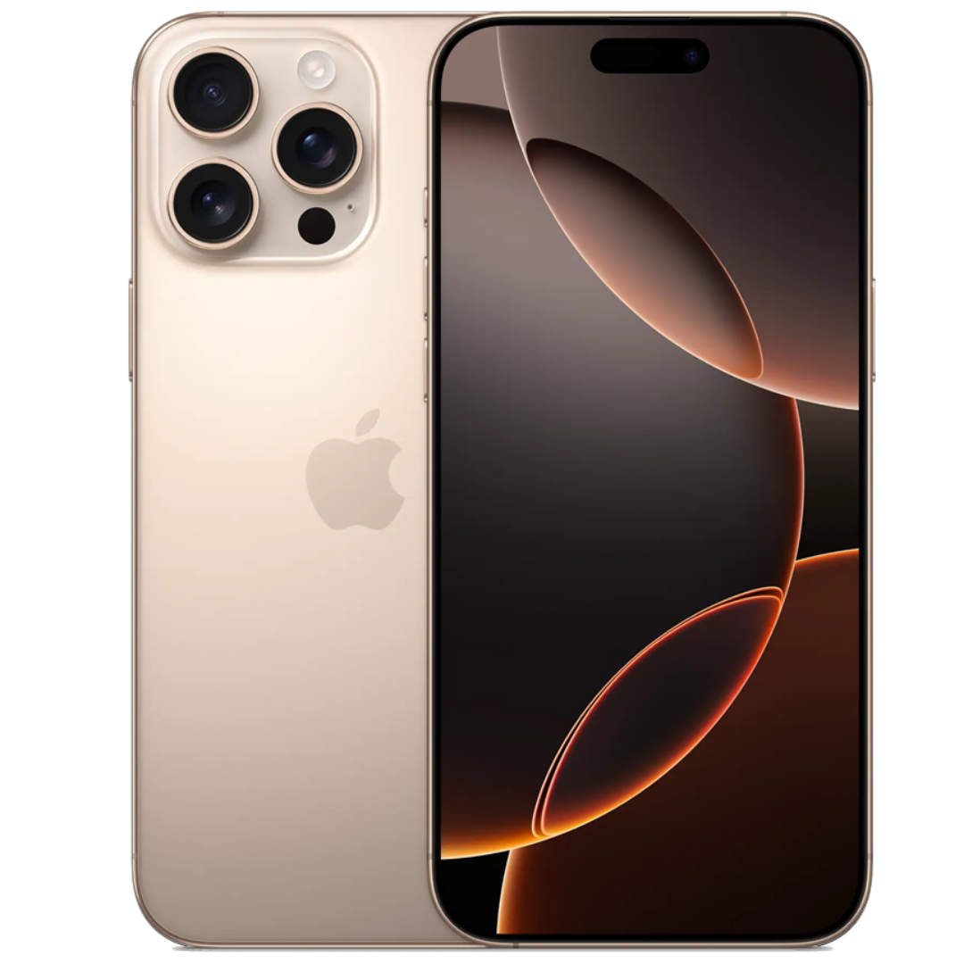 iPhone 16 Pro Max de 256 GB - Titânio-deserto (seminovo)